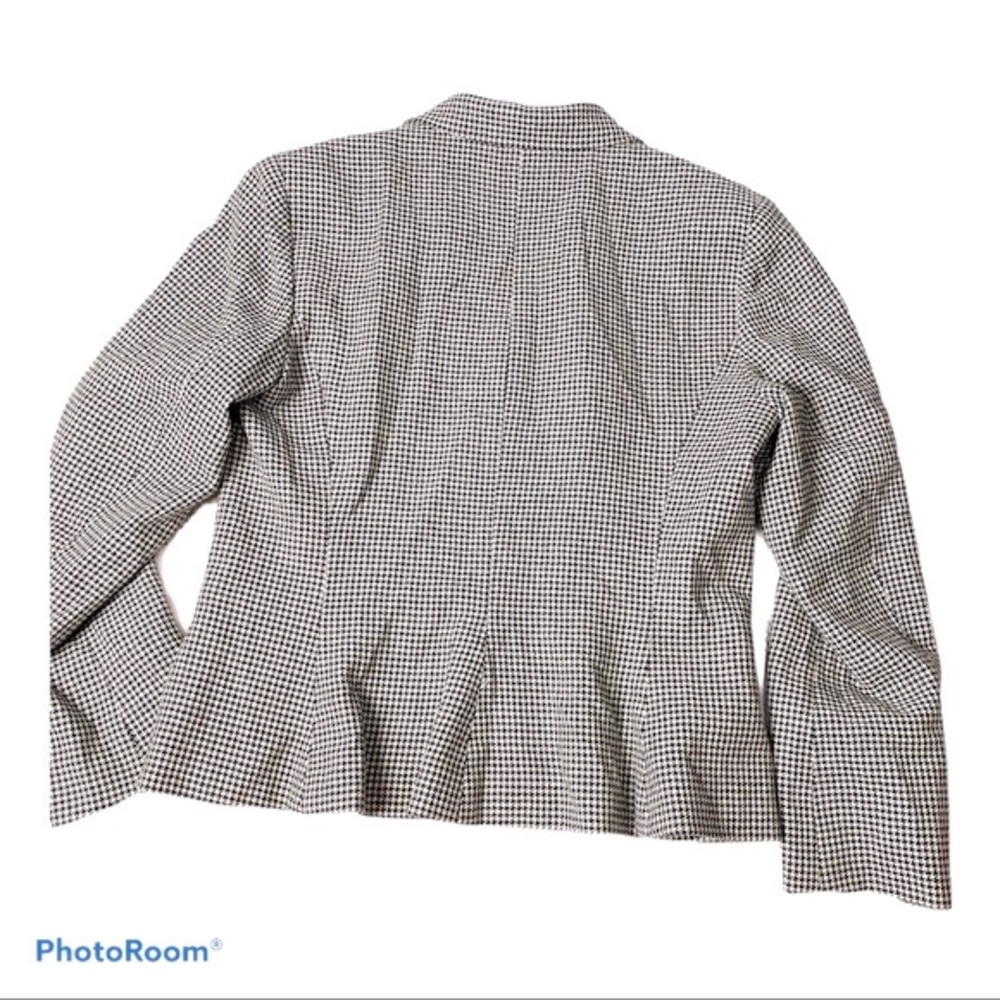 Lauren RL Houndstooth Blazer with pockets size 12 - Picture 5 of 5